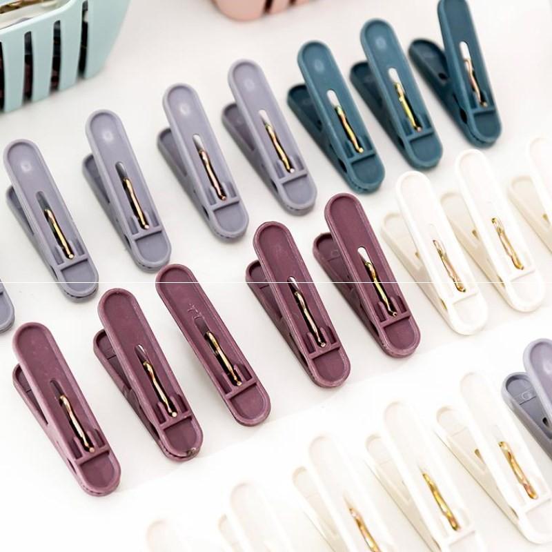 Set 24 Kẹp Quần Áo Chắc Chắn Có Tặng Kèm Rổ Đựng