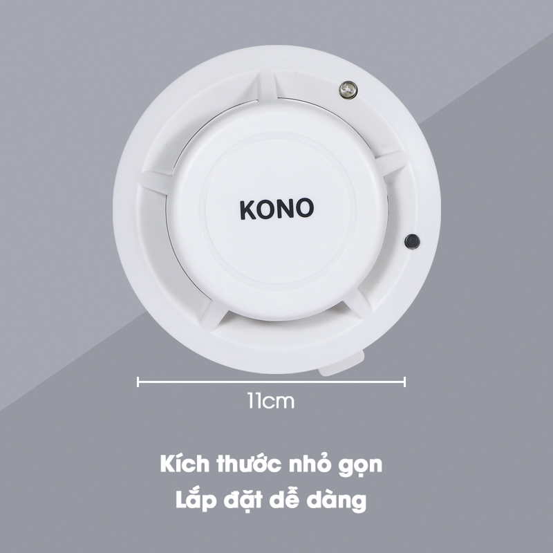 Cảm Biến Báo Khói Không Dây KONO KN-SM02