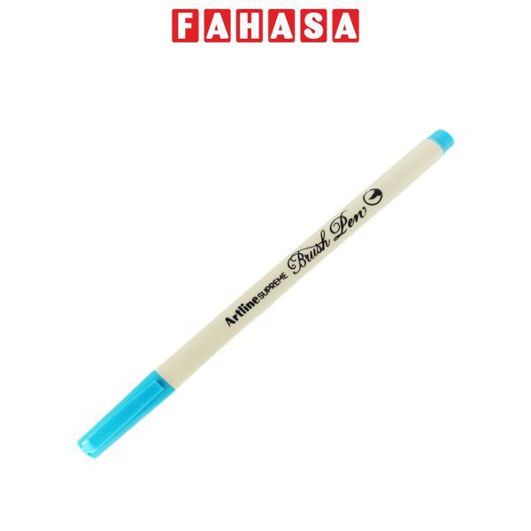 Bút Lông Đầu Cọ Artline Supreme Brush Pen EPFS-F - Bright Blue