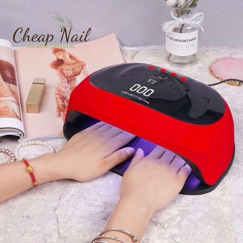 Máy hơ gel T2 72W 2in1 36 bóng đèn led/uv , bảo hàng 6 tháng- beeshi shop