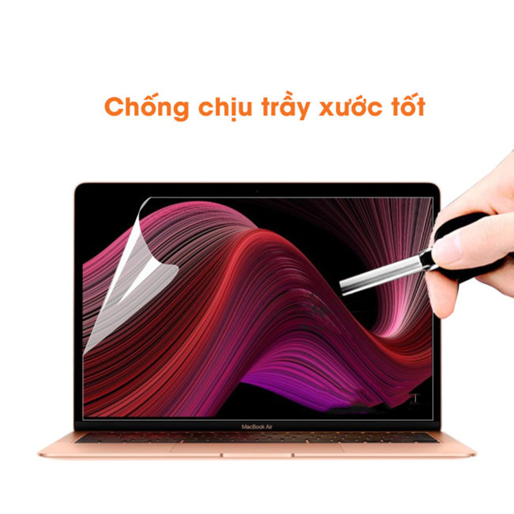 Miếng dán màn hình Macbook Screen Guard HD đủ dòng chống trầy xước, bụi bẩn cho màn hình