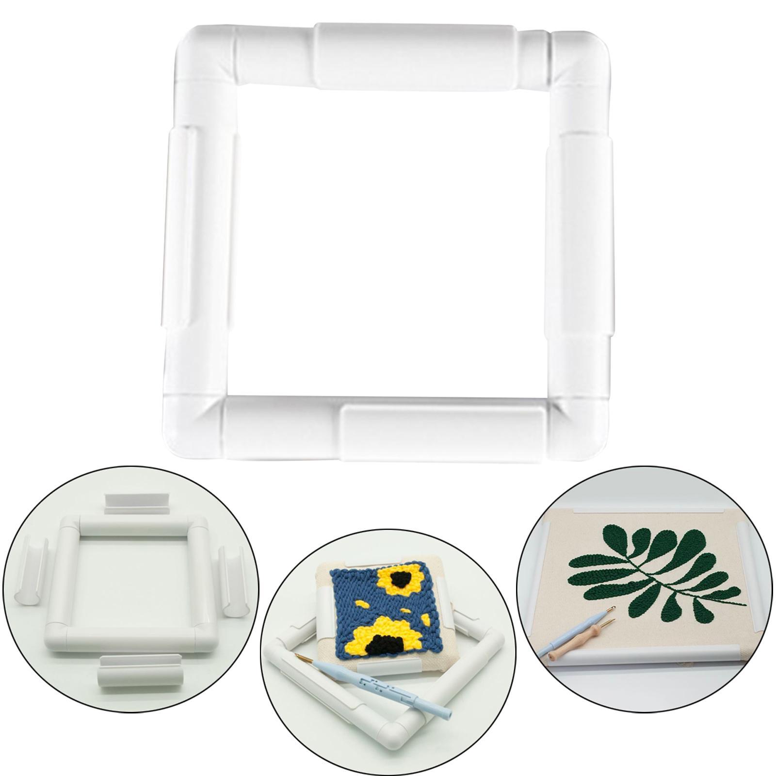 Square Shape Embroidery Frame Sewing Tools Cross Stitch Craft DIY