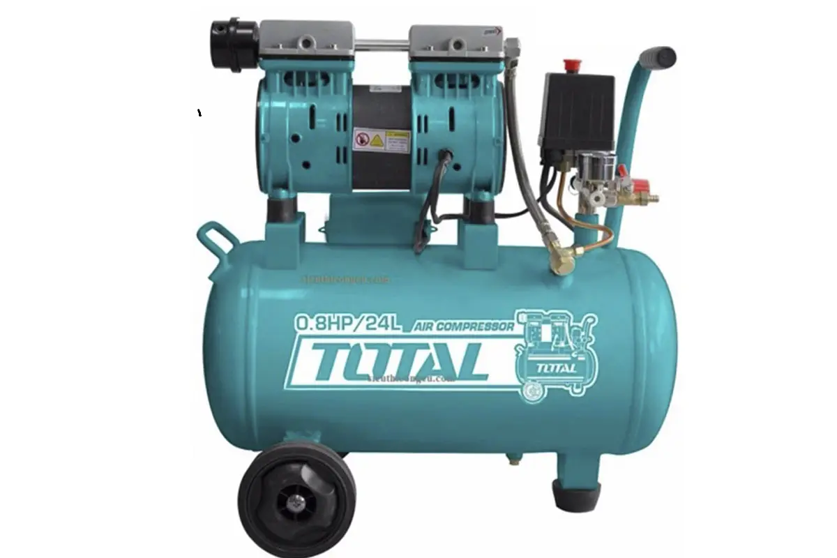 MÁY NÉN KHÍ KHÔNG DẦU 600W 24L TOTAL TCS1075248T - HÀNG CHÍNH HÃNG