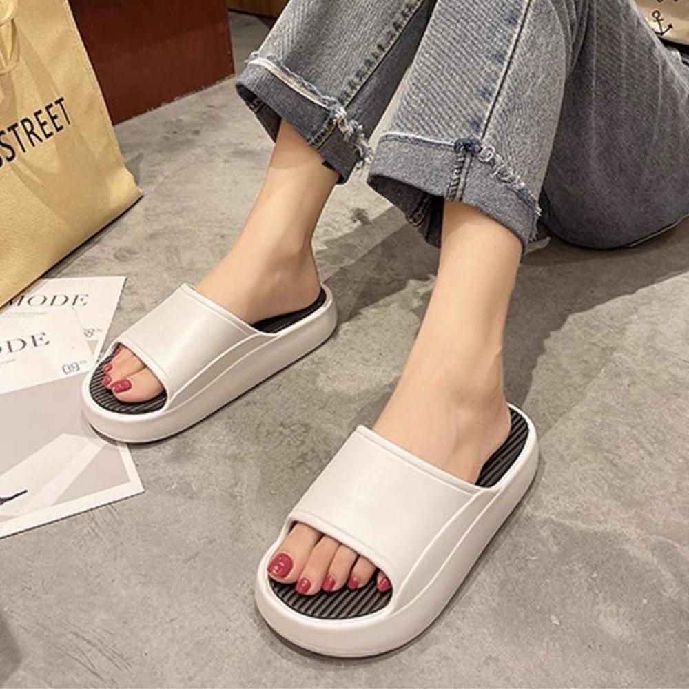 Dép quai ngang ,Dép lê độn đế nam nữ quảng châu size 36_43