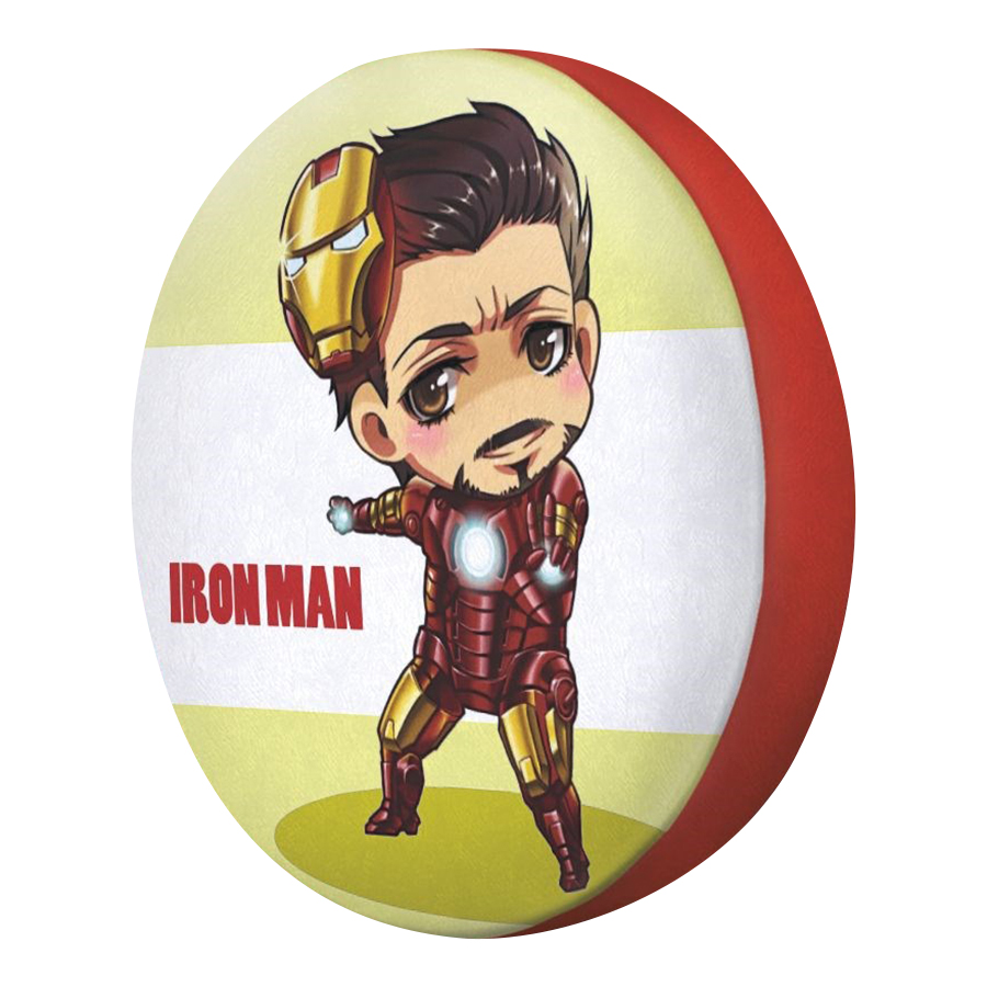 Gối Ôm Tròn Iron Man Ngại Ngùng - GOFF151
