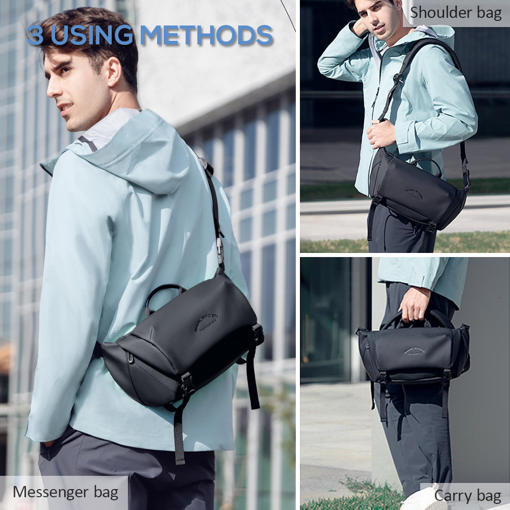 Balo Đeo Chéo Chống Nước Chống Trộm Đựng Máy Tính Bảng Tiện Dụng Mark Ryden