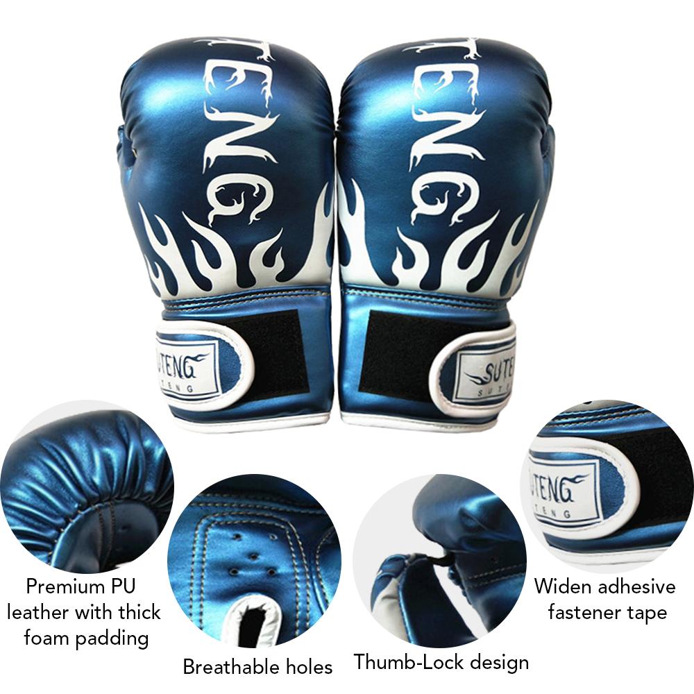 Găng tay Boxing trẻ em 8-14 tuổi tập đấm bốc, muay thái