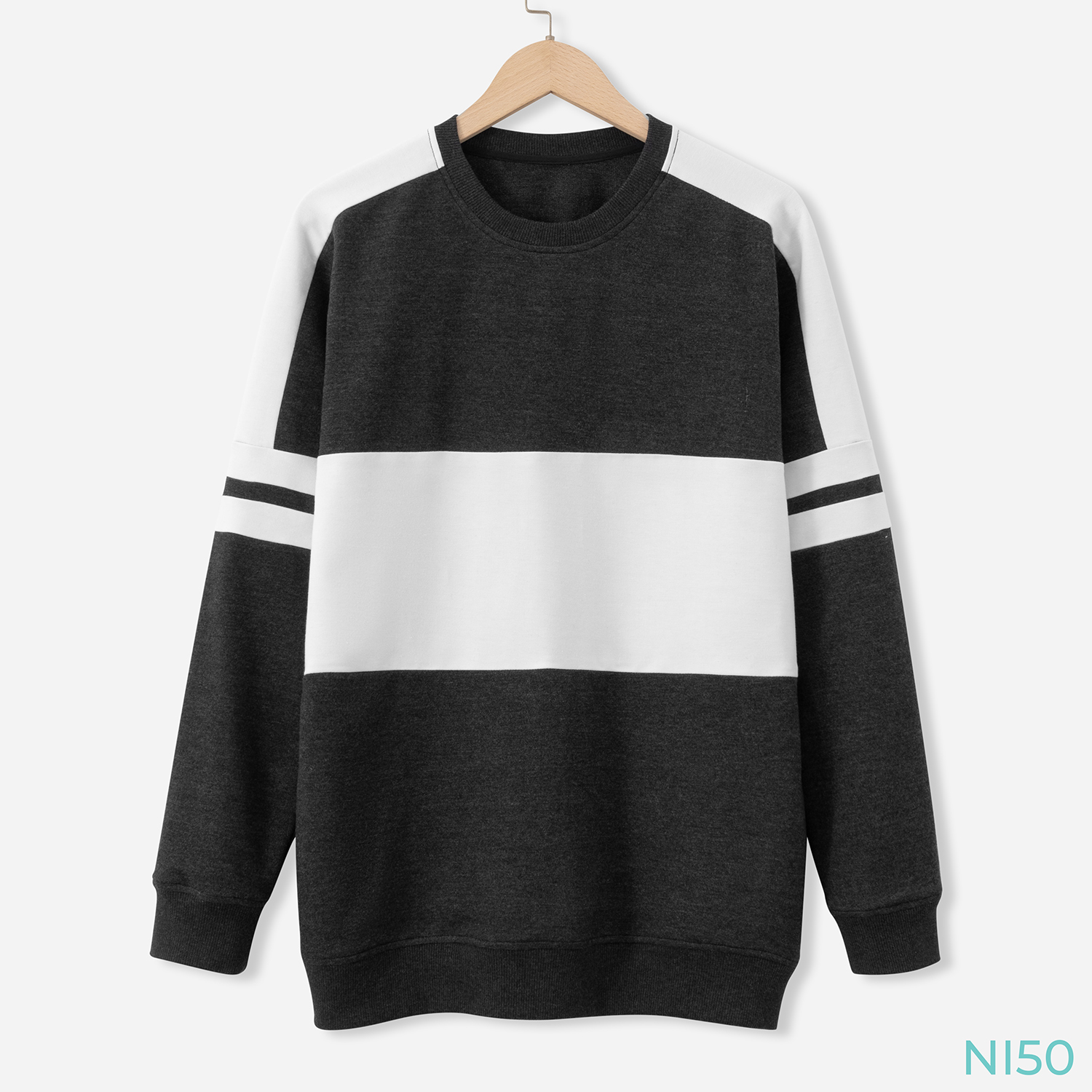 Áo Sweater Nam Chất Nỉ Phối Màu Phong Cách Năng Động Cao Cấp Vicero