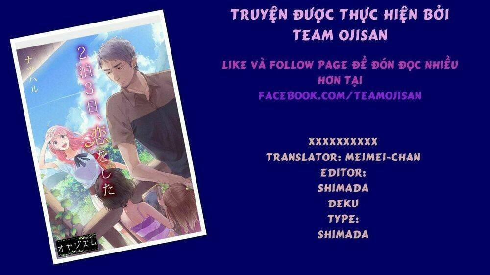 2 ngày 3 đêm, em phải lòng anh chapter 1 1