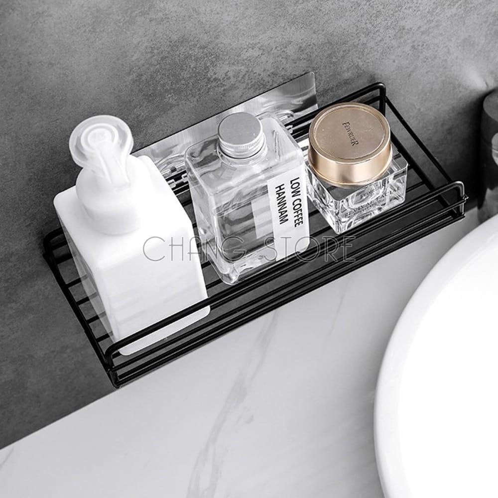 Kệ Dán Tường Nhà Bếp, Nhà Tắm Siêu Chắc Chắn Chịu Lực Tốt Đa Năng Tiện Lợi