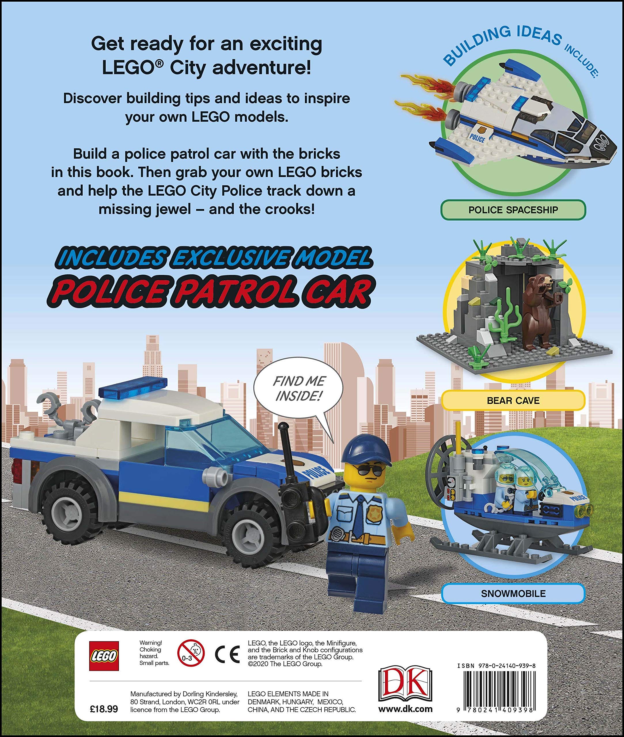 LEGO City Build Your Own Adventure Catch The Crooks: With Minifigure And Exclusive Model