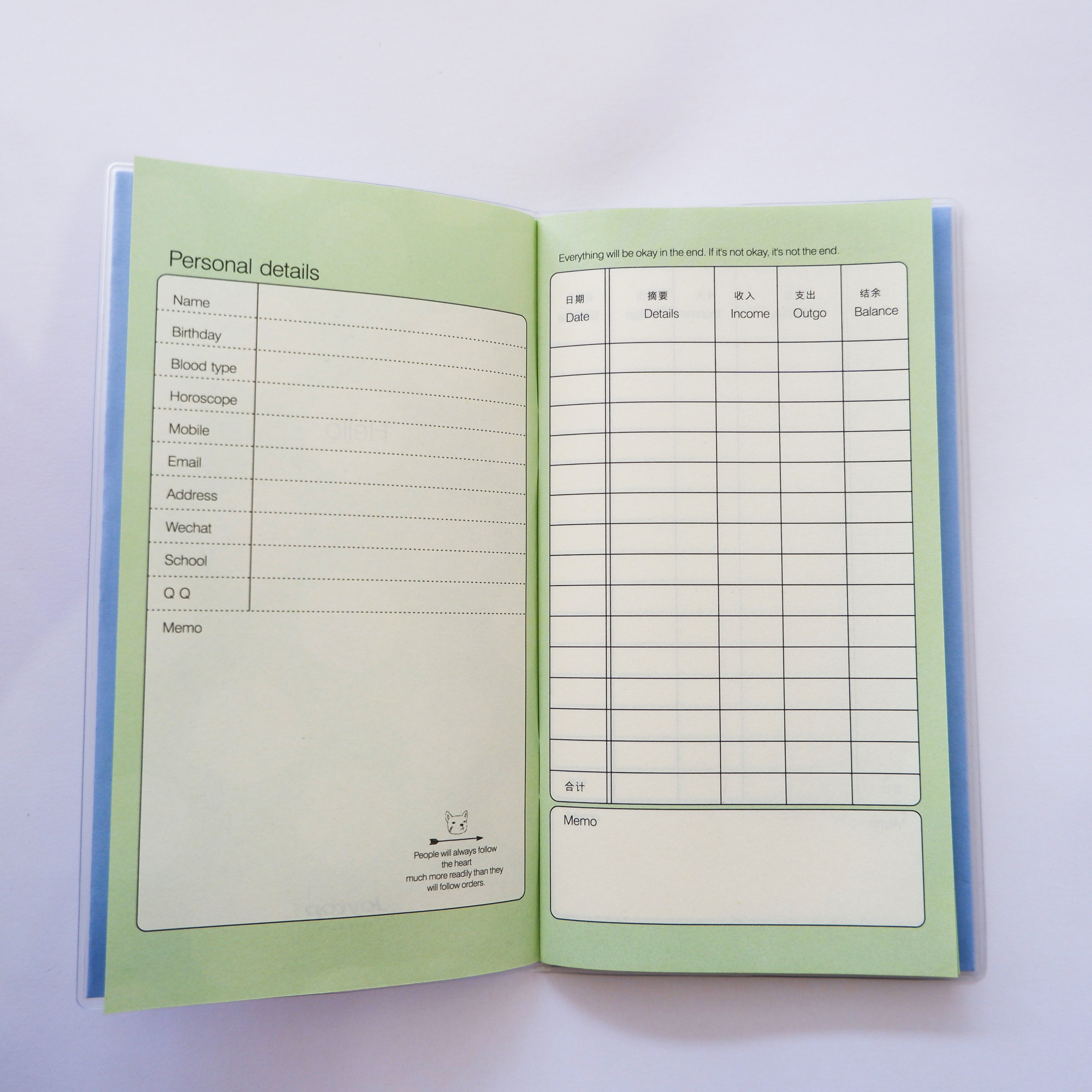 Sổ tay quản lý thu chi (Cash Book)