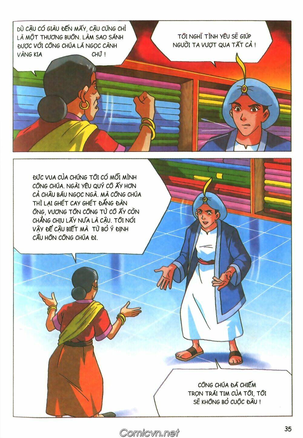 nghìn lẻ một đêm màu chapter 9 34