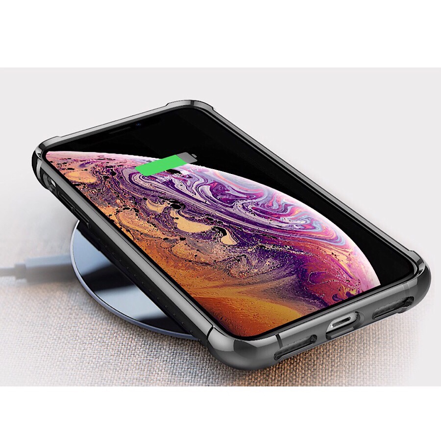 Ốp lưng cho iPhone Xs Max hiệu NUOKU Leopard Card - Hàng nhập khẩu