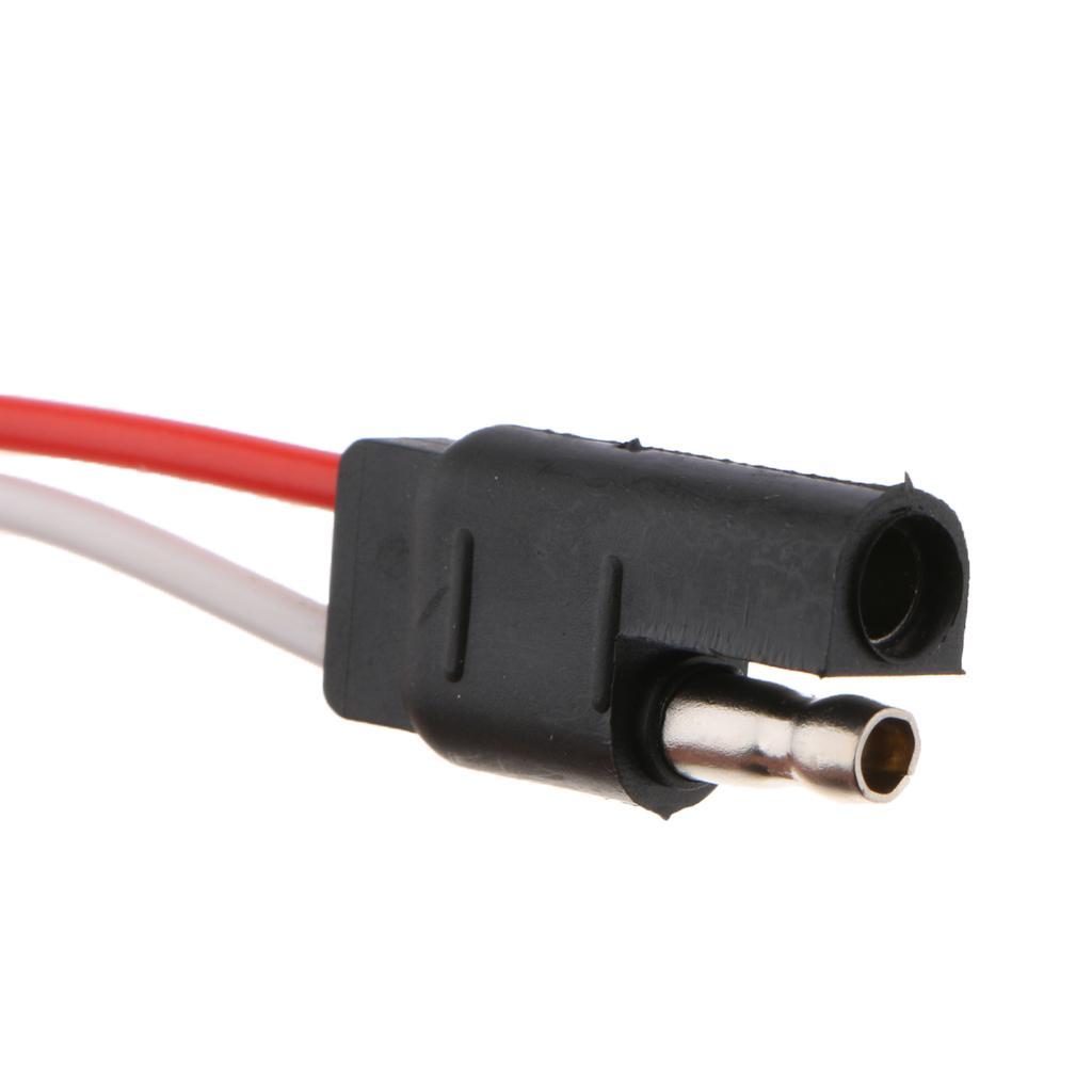 Car 18 2Pin SAE Waterproof Wire Harness Plug