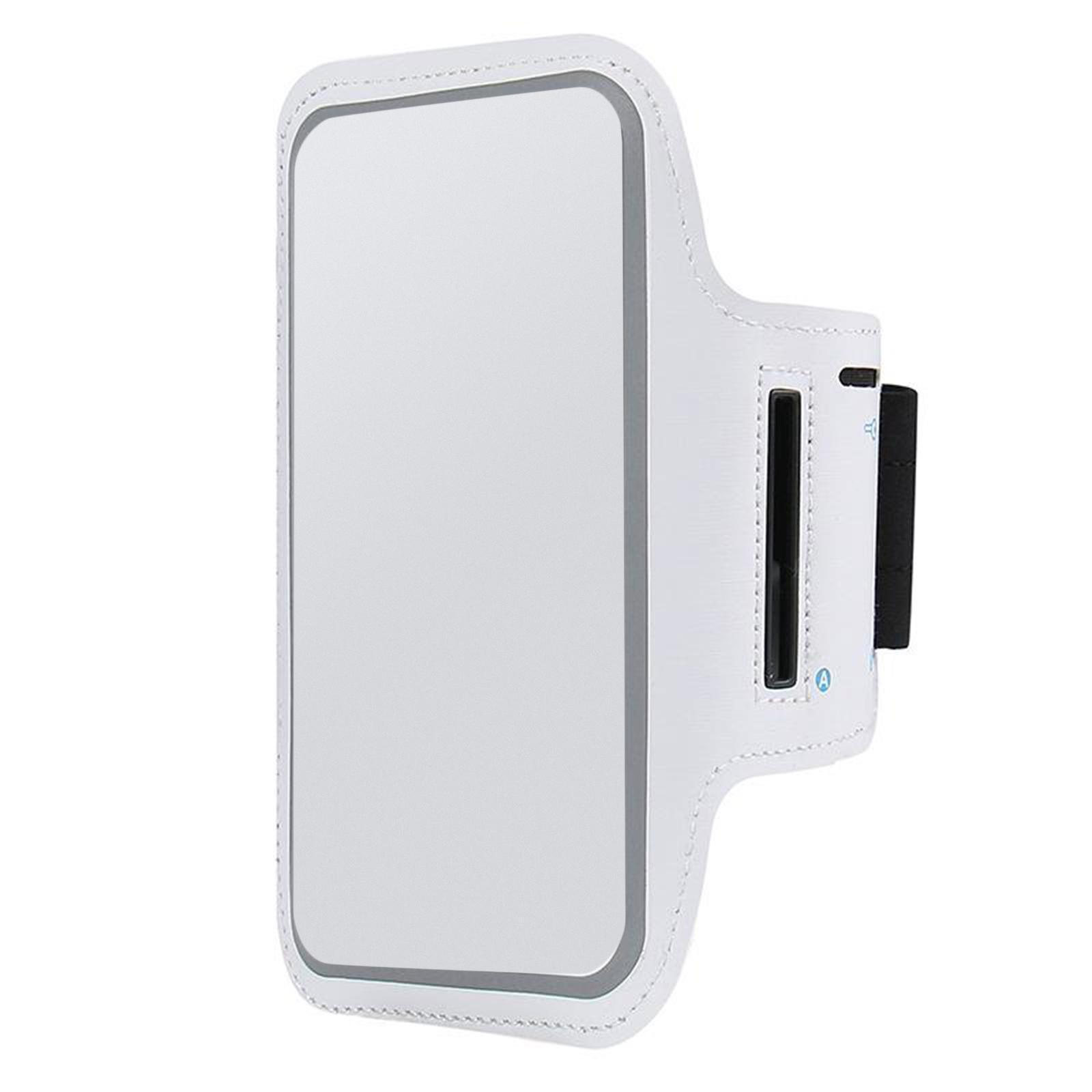 Running Cell Phone Armband white
