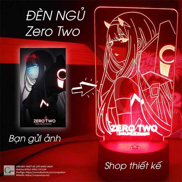 Đèn Ngủ ZeroTwo Siêu Dễ Thương Siêu Ngầu