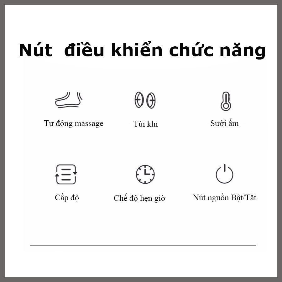 Máy Massage Chân Cao Cấp  Màn Hình Led Thông Minh