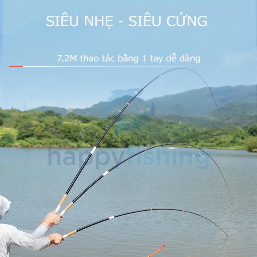 Hot - Cần Câu Carbon Siêu Nhẹ Siêu Cứng MC Phục Ma Liên Kích 6H- Bản Mới 2021 Chuyên Săn Hàng - sale