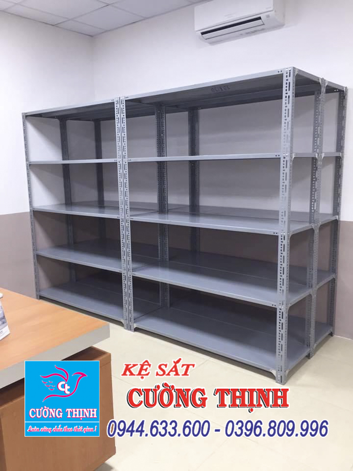 Kệ sắt V lỗ Đa Năng | Dài 1m, Rộng 0.4m, Cao 2m