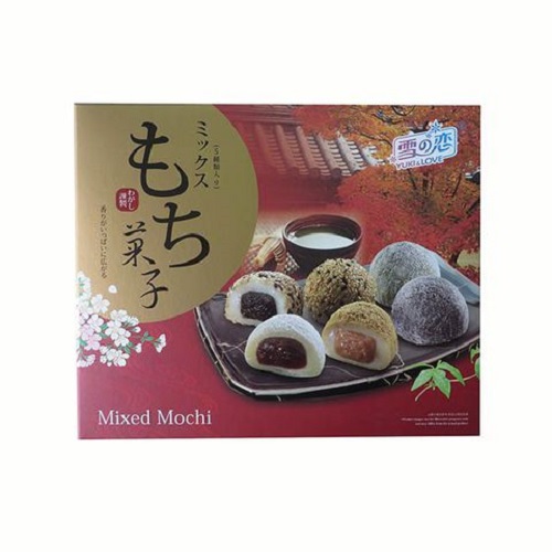Bánh Mochi tổng hợp Yuki &amp; Love Mixed Mochi 900g (5 hương vị)