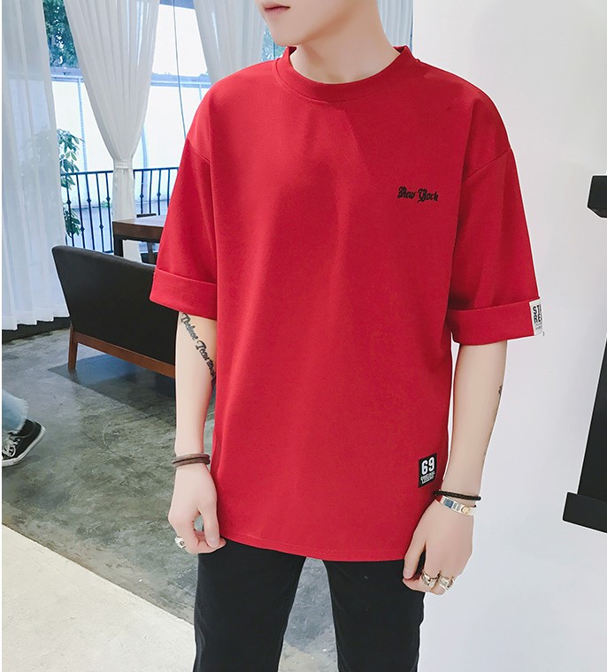 Áo thun nam tay lỡ form rộng Stay Real 69