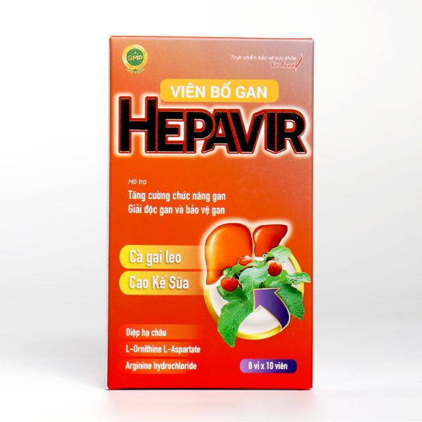 Thực Phẩm Bảo Vệ Sức Khỏe Viên bổ gan Hepavir