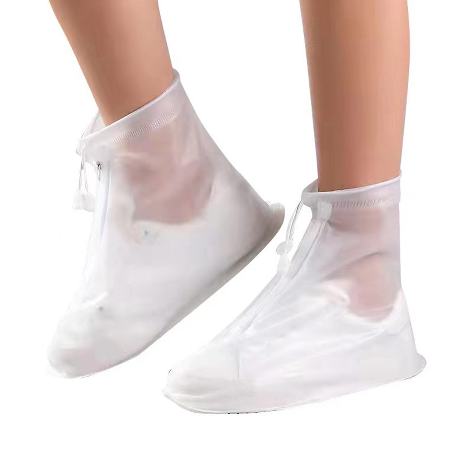 Rain Shoe Covers Foldable Waterproof Shoe Covers for Camping Outside