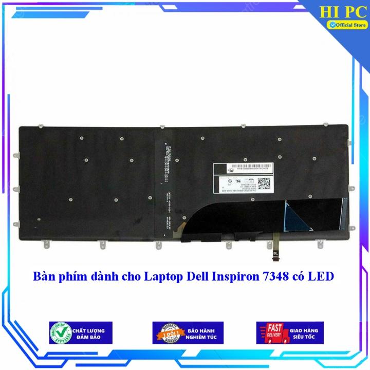 Bàn phím dành cho Laptop Dell Inspiron 7348 có LED - Hàng Nhập Khẩu