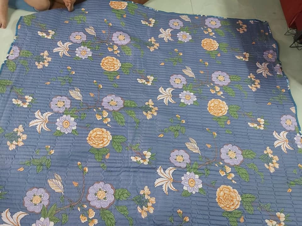 CHĂN HÈ TENCEL HOA VĂN CHẤT SIÊU MÁT - GIAO MÀU NGẪU NHIÊN
