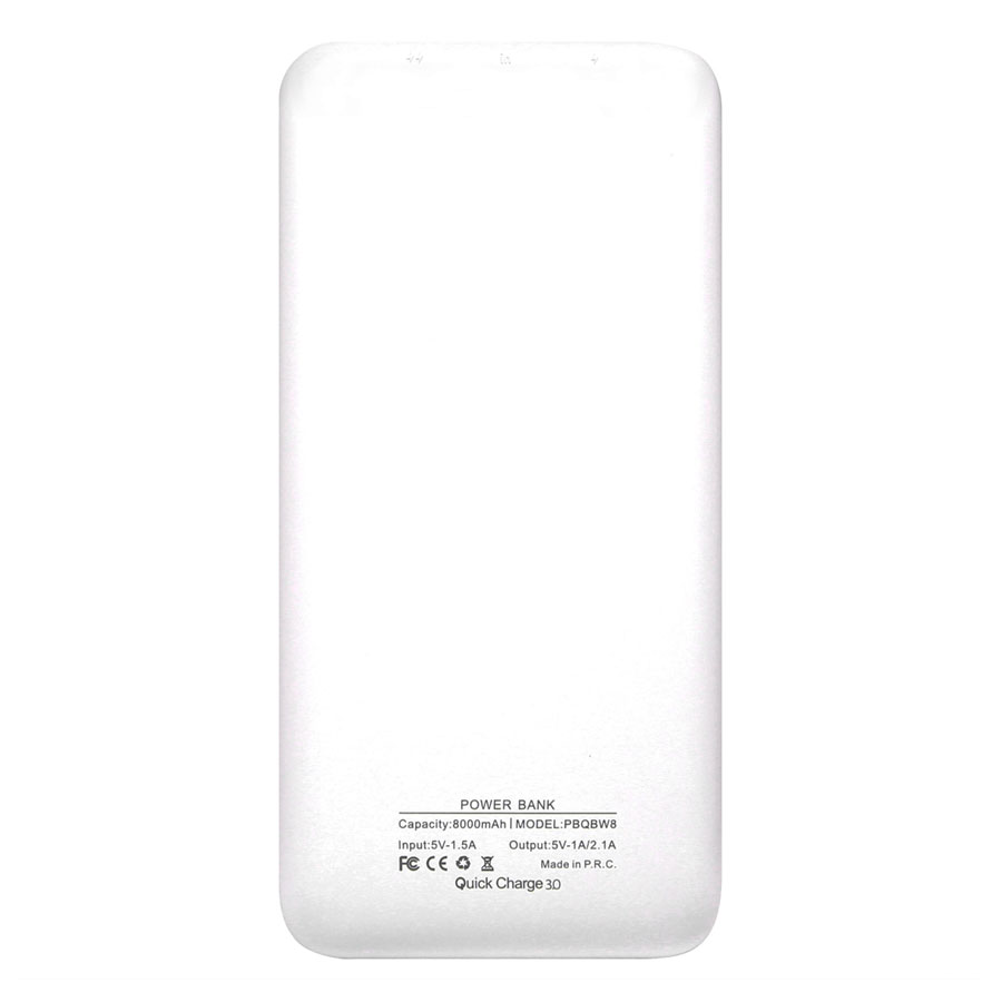 Pin Sạc Dự Phòng TEXET 8000mAh PBQBW8 - Hàng Chính Hãng