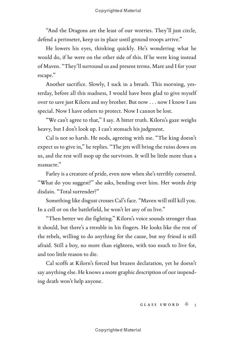 Sách ngoại văn: Red Queen - Book 2 - Glass Sword