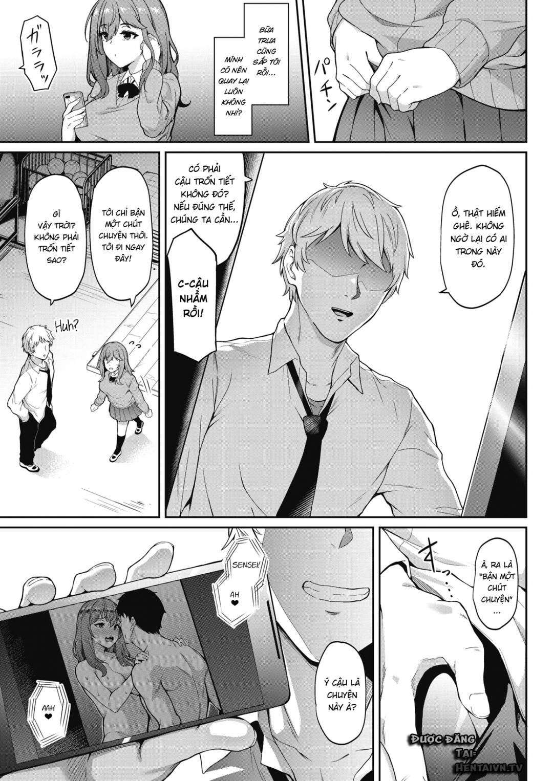 bị uy hiếp vì mối quan hệ với thầy giáo chapter 0 3