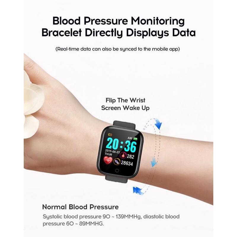 Đồng Hồ Thông Minh Y68 Bản Cao Cấp Kết Nối Bluetooth - Y681 - Smart Watch Y68