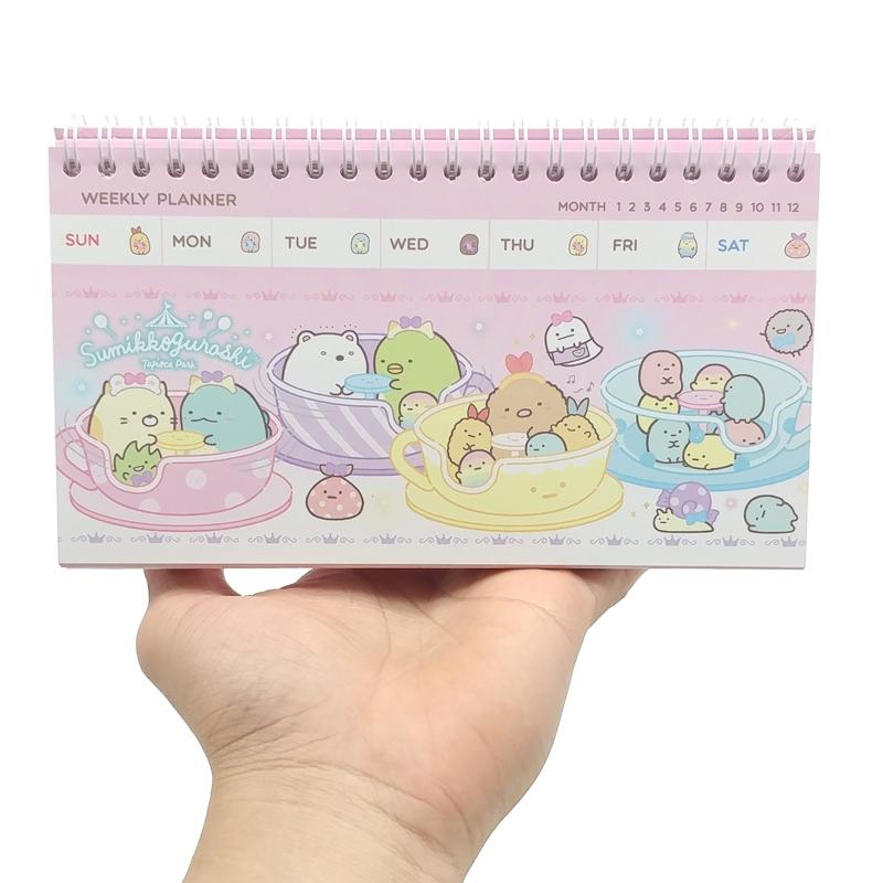 Sổ Lò Xo Lên Kế Hoạch Hàng Tuần Sumikko Gurashi 1 - Magic Channel