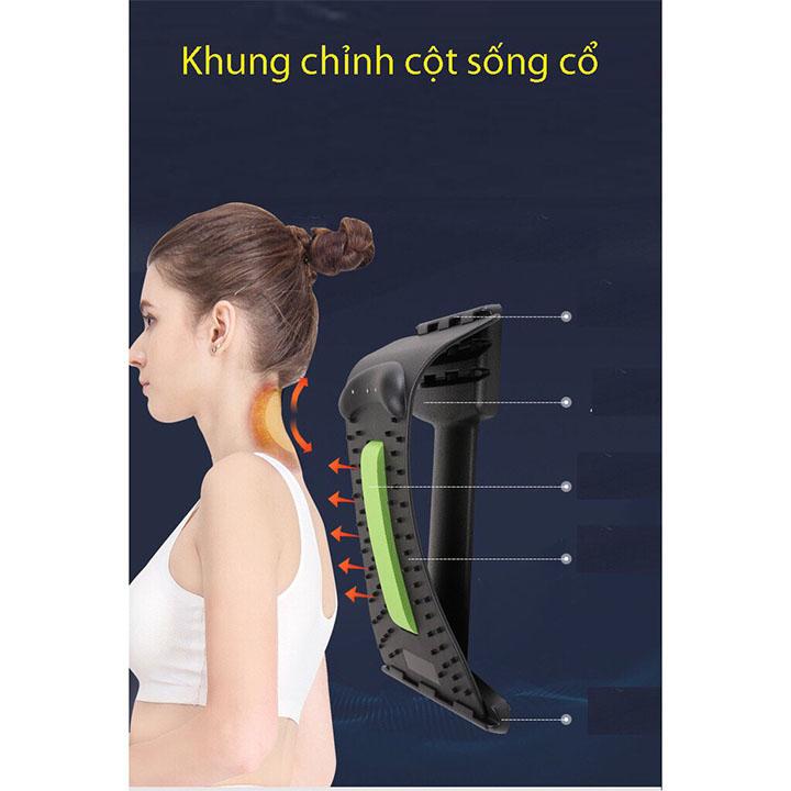 Hình ảnh Khung nắn chỉnh định hình, kéo dãn cột sống cổ - diện chuẩn chuyên thoái hóa đốt sống cổ, đau