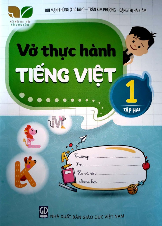 Sách - Vở Thực hành Tiếng Việt 1 tập 2 (Kết nối tri thức với cuộc sống)