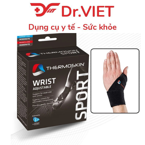 Băng Nẹp cổ tay 2 bên Thermoskin Sport (Wrist Adjustable)