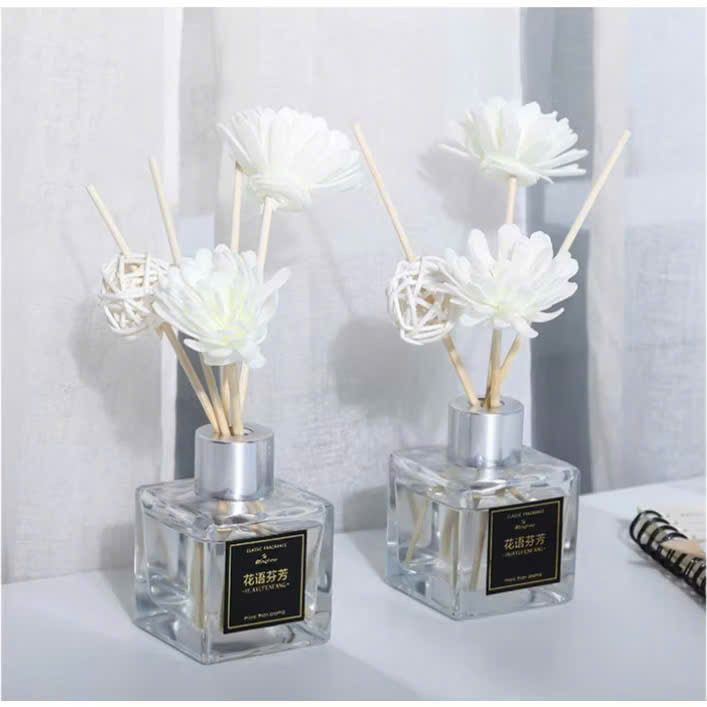Tinh Dầu Thơm Phòng Thiên Nhiên 50ML - Tinh Dầu Khuếch Tán, Tặng Kèm Que Lưu Hương - HÀNG CHÍNH HÃNG MINIIN