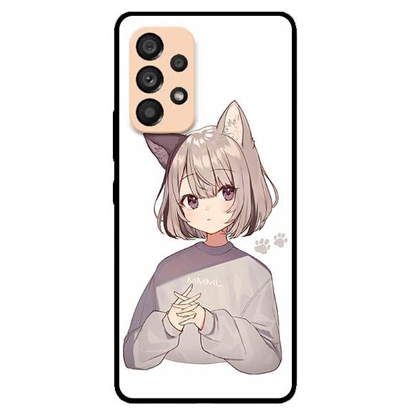 Ốp lưng dành cho Samsung Galaxy A23 / A33 5G / A53 5G / A73 5G - Nàng Mèo Chibi