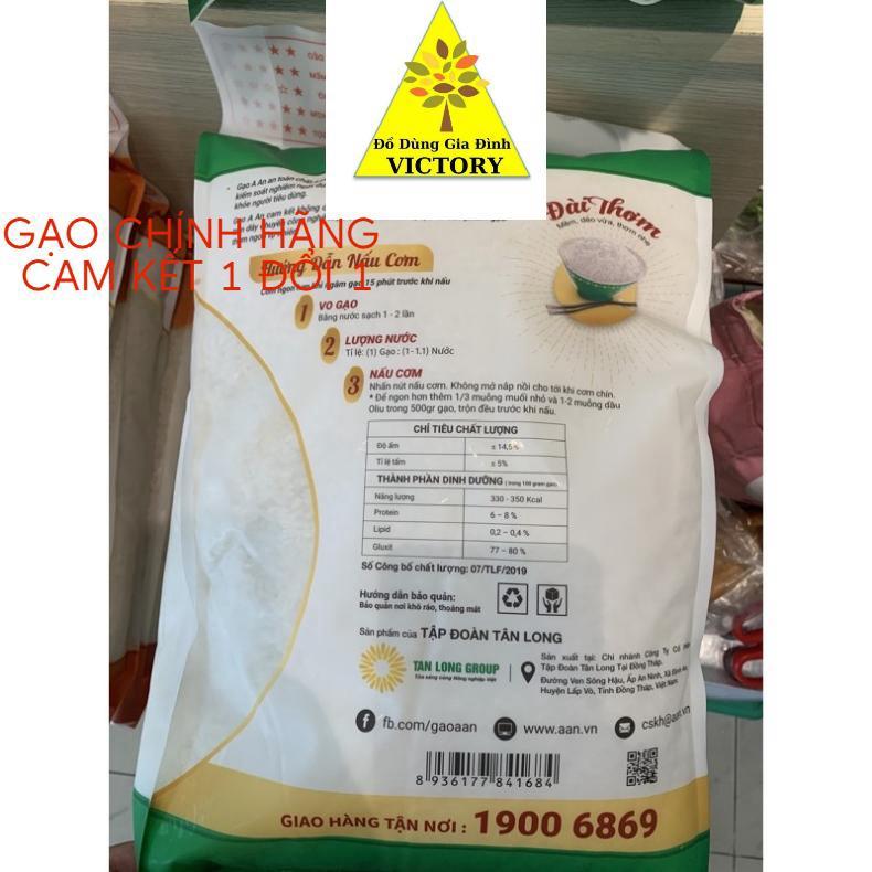 Sale sốc Gạo đài thơm Túi 5Kg A An Cơm mềm, dẻo vừa, thơm nhẹ