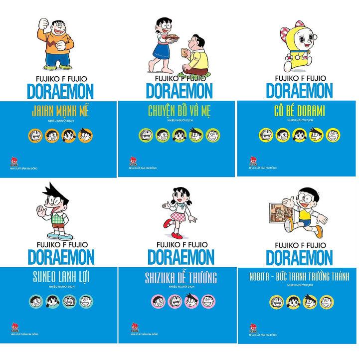 Truyện tranh Doraemon - Tuyển tập những người thân yêu - Trọn bộ 6 tập - NXB Kim Đồng