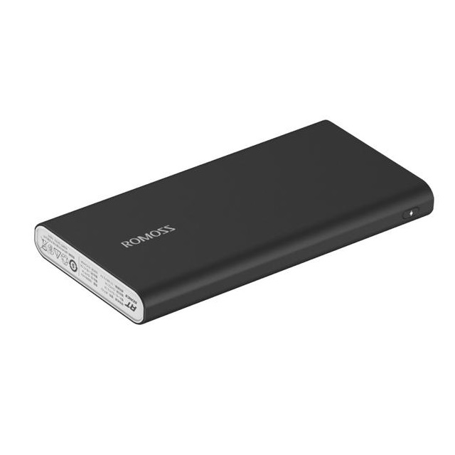 Pin dự phòng lõi Polymer Romoss RT10+ dung lượng 10000mAh - Hỗ trợ sạc nhanh và đảo chiều