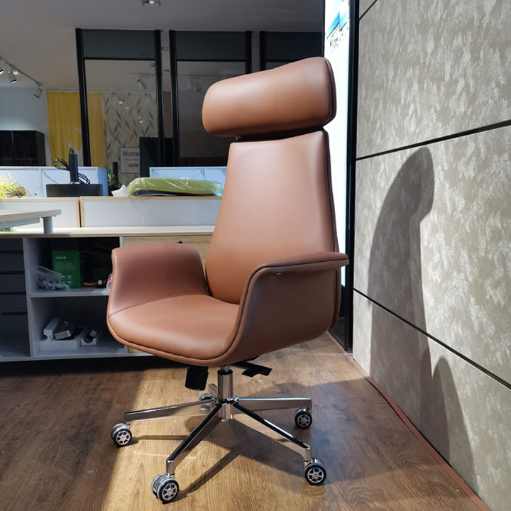 Ghế Lãnh Đạo làm việc Lưng Cao Lưng Xoay 360 Độ Tiện lợi. Ghế Giám Đốc Làm Việc Văn Phòng Cao cấp Sang trọng GHP037