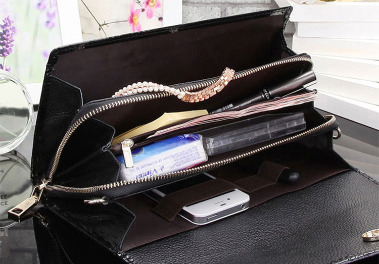 Túi Clutch Nữ Cao Cấp Da Thật Elly EC4