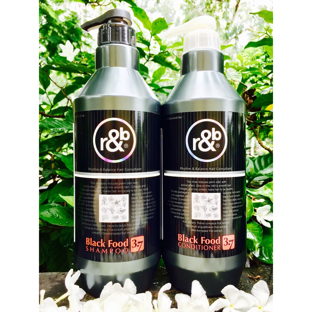 Dầu gội dinh dưỡng R&amp;B Black Food Shampoo 1500ml