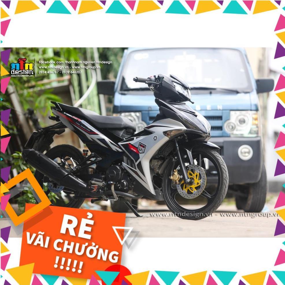 Tem Rời Exciter 150 Mẫu Y15ZR 2021 Bạc Đen
