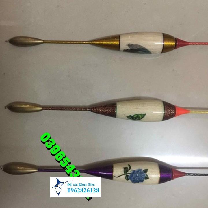 Phao gỗ câu lục bầu 28 chân đồng Basa phao gỗ câu lục