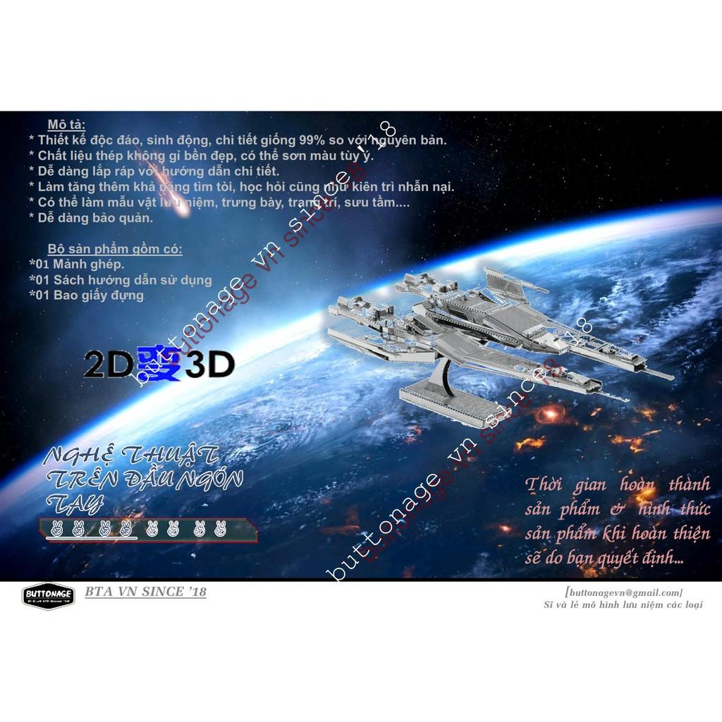 Mô Hình Lắp Ráp 3d Phi Thuyền SX3 Alliance Fighter