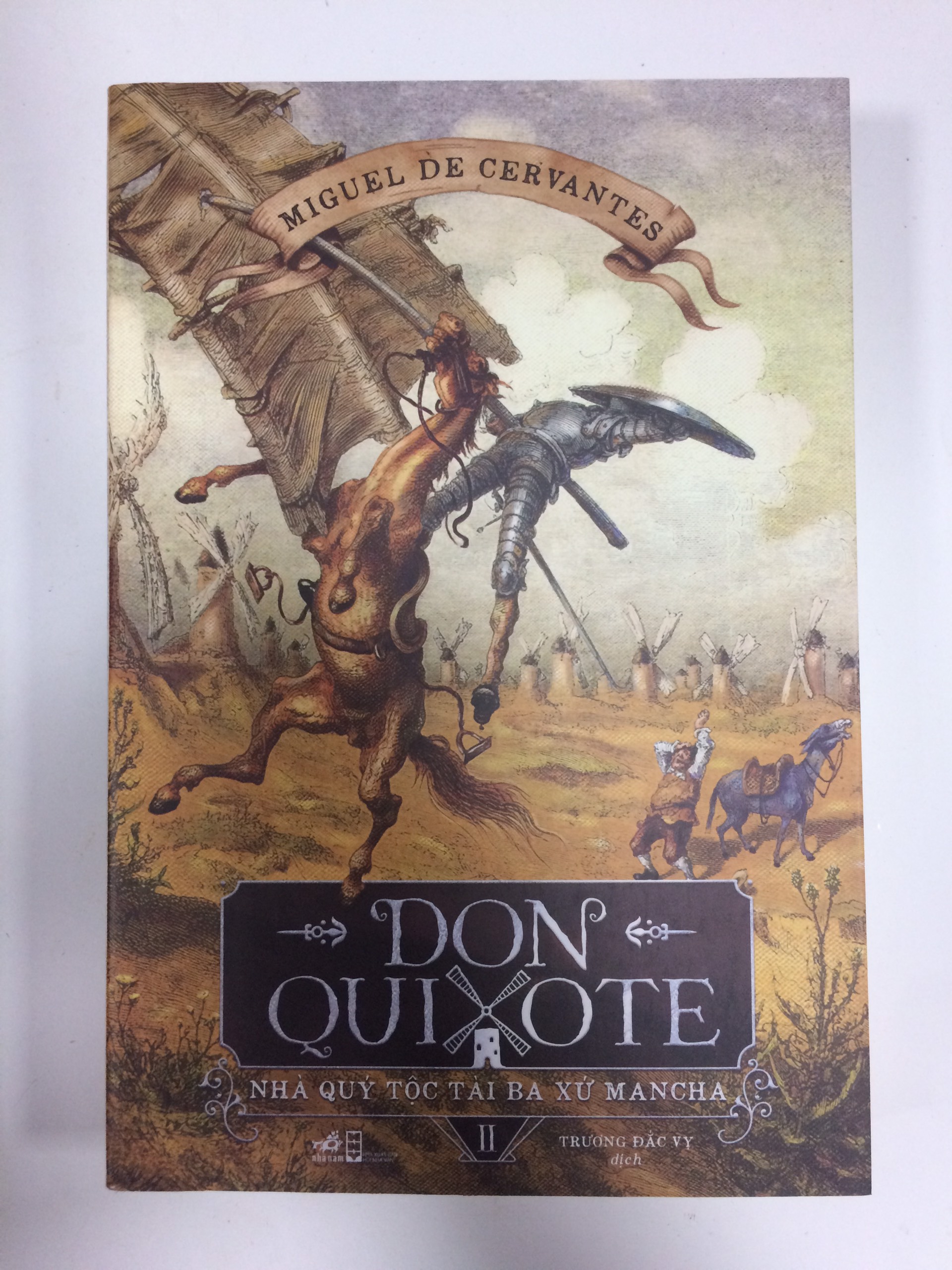 Trọn bộ Don Quixote - Nhà Quý Tộc Tài Ba Xứ Mancha - Combo Tập 1 & Tập 2
